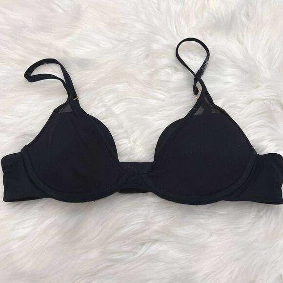 Pepper Black Classic All You Underwire Bra Size 36AA - Picture 2 of 5